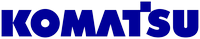 Логотип фирмы Komatsu в Раменском